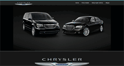 Desktop Screenshot of chrysler.co.za