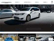 Tablet Screenshot of chrysler.ca