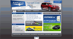 Desktop Screenshot of chrysler.cz